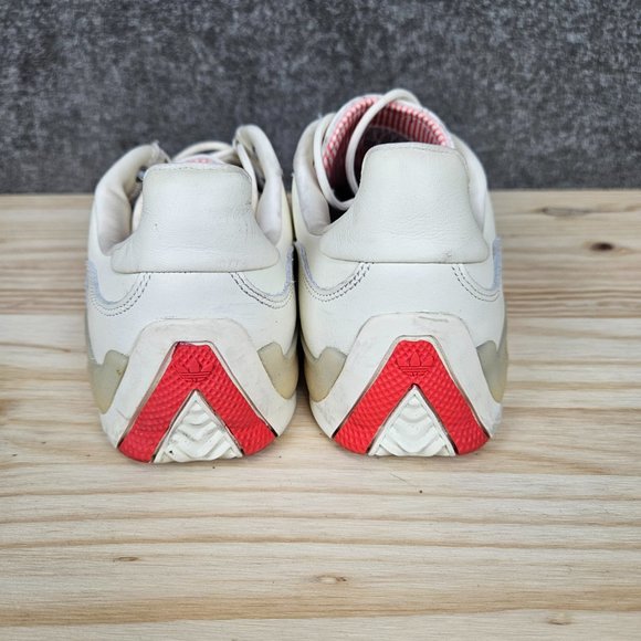 Adidas Puig Shoe in Cream, Yellow, Orange and Vivid Red - Picture 9 of 15